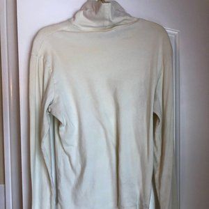 Creme Long Sleeve Turtleneck